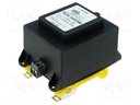 Transformer: encapsulated; 35VA; 230VAC; 230V; 150mA; Mounting: DIN