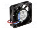 Fan: DC; axial; 40x40x10mm; 10m3/h; 26dBA; slide bearing; 6000rpm