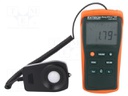 Light meter; LCD,bargraph; 0,01lx÷400klx; 150x72x33mm; 320g