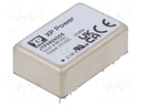 Isolated Board Mount DC/DC Converter, 4:1 Input, ITE, 2 Output, 8 W, 5 V, 800 mA, -5 V