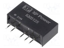 Isolated Board Mount DC/DC Converter, Semi Regulated, ITE, 2 Output, 1 W, 12 V, 41.5 mA, -12 V