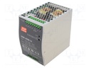 Power supply: DC/DC; 480W; 24VDC; 20A; 16.8÷33.6VDC; Mounting: DIN