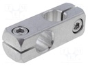 Mounting coupler; V: cross; D: 12mm; S: 10mm; W: 16mm; H: 16mm; L: 48mm