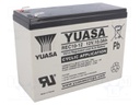 Re-battery: acid-lead; 12V; 10Ah; AGM; maintenance-free