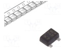 Transistor: N-MOSFET; unipolar; 20V; 0.18A; 150W; SOT723