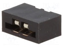 Connector: FFC (FPC); straight; PIN: 2; NON-ZIF; THT; tinned; 20mΩ