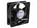 Fan: AC; axial; 230VAC; 119x119x38mm; 168m3/h; 48dBA; ball bearing