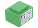 Transformer: encapsulated; 2.3VA; 230VAC; 9V; 256mA; Mounting: PCB