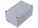 Enclosure: multipurpose; X: 80mm; Y: 125mm; Z: 57mm; Klippon® K