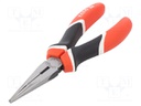 Pliers; universal,elongated; induction hardened blades; 160mm