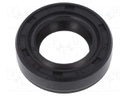 Oil seal; NBR; D: 6mm; -40÷100°C; Shore hardness: 70; Øhole: 23mm