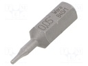 Screwdriver bit; Hex-Plus hexagon keys