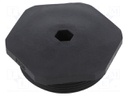 Stopper; PG36; IP54; Mat: polyamide; black; Man.series: V-NE PG