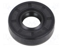 Oil seal; NBR; D: 8mm; -40÷100°C; Shore hardness: 70; Øhole: 28mm