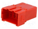 Connector: wire-wire; Junior Timer; plug; male; PIN: 8; for cable