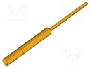 Test probe socket; Contact plating: gold-plated; KS-113; 43mm