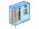 Relay: electromagnetic; SPDT; Ucoil: 12VDC; 10A/250VAC; 10A/30VDC