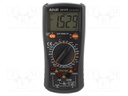 Digital multimeter; LCD 3,5 digit (1999); 3x/s; C range: 10mF