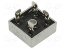 Bridge rectifier: single-phase; Urmax: 200V; If: 50A; Ifsm: 500A