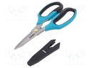 Scissors; 208mm; Application: for kevlar fibers cutting