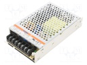 Power supply: switched-mode; voltage source; 150W; 12VDC; 12.5A
