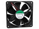 Fan: DC; axial; 12VDC; 120x120x38mm; 234.4m3/h; 48dBA; ball bearing