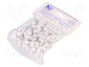 Holder; white; Application: YDYp 2x1,5,for flat cable; 100pcs.