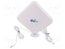 Antenna; LTE; 20dBi; Mounting: for wall mounting; 50Ω; CRC9