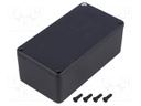 Enclosure: multipurpose; X: 60mm; Y: 120mm; Z: 42mm; 1590W; aluminium