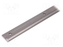 Single rail; aluminium; Ø: 10mm; L: 1250mm; DryLin® W; Shape: round