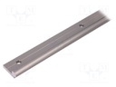 Single rail; aluminium; Ø: 10mm; L: 500mm; DryLin® W; Shape: round