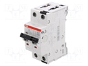 Circuit breaker; for DIN rail mounting; Charact: B; 25kA; IP20