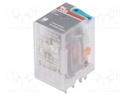 Relay: electromagnetic; 4PDT; Ucoil: 110VDC; 6A; max.250VAC