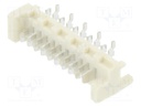 Socket; wire-board; male; PIN: 10; 1.27mm; SMT; PicoFlex; 2.4A; 250V