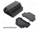 Enclosure: for DIN rail mounting; Y: 98.3mm; X: 113.3mm; Z: 69mm