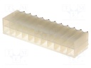 Socket; wire-board; male; MF42; 4.2mm; PIN: 22; THT; 7A; tinned