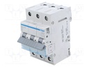 Circuit breaker; 230/400VAC; Inom: 50A; Poles: 3; DIN; Charact: B