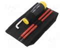 Screwdrivers; The set contains: screwdriver bits,torque handle