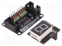 Module: 7-segment display driver; 5VDC; SPI