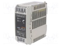 Power supply: switched-mode; for DIN rail; 120W; 24VDC; 5A; IP20