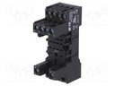 Socket; PIN: 14; 12A; 250VAC; Mounting: DIN; Leads: screw terminals