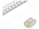 Microswitch TACT; SPST-NO; Pos: 2; 0.05A/12VDC; SMT; 1.57N; 2mm