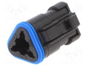 Connector: wire-wire; PX0; plug; female; PIN: 3; IP68; Locking: latch