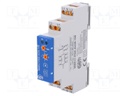 Module: voltage monitoring relay; DIN; SPST; IP20; 3x230÷400VAC