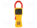 AC/DC digital clamp meter; Øcable: 58mm; LCD,with a backlit