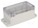 Enclosure: multipurpose; X: 65mm; Y: 115mm; Z: 55mm; polycarbonate