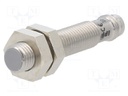 Sensor: inductive; Output conf: PNP / NO; 1mm; 10÷30VDC; M8; IP67