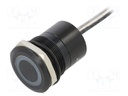 Switch: capacitive; Pos: 2; SPST-NC; 0.01A/12VDC; IP68; ON-OFF; 20mΩ