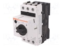 Motor breaker; 230÷690VAC; DIN; 0.25÷0.4A; IP20; Uinsul: 690V