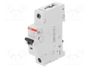 Circuit breaker; 230VAC; Inom: 25A; Poles: 1; DIN; Charact: C; 6kA